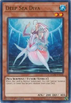 Deep Sea Diva - MGED-EN130 - Rare 1st Edition Yugioh - Image 1