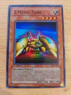 Z-Metal Tank - MFC-006 - Very Lightly Played VLP - Super Rare - 1st Ed - Image 1