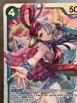Uta OP13-023 One Piece TCG Carrying On His Will Foil NM - Image 2