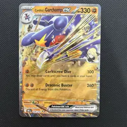 Cynthia's Garchomp EX 104/182 Destined Rivals English Pokemon Card - Image 2
