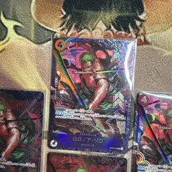 One Piece Card Game Flagship Promo Roronoa Zoro ST21-015 2024 Top 8 Japan sealed - Image 5