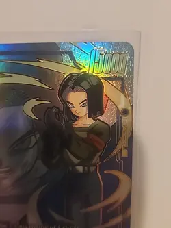 Bandai Dragon Ball Super Card Game Android 17 FB09-029 Battle Super Combo Holo - Image 2