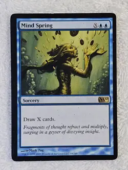 MTG Mind Spring #64 Magic 2010 (M10) Magic the Gathering Card Rare NM - Image 2