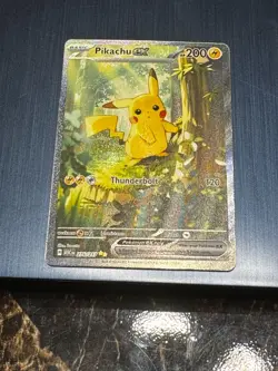 Pikachu ex 276/217 Ascended Heroes Special Illustration Rare SIR Pokemon Card NM - Image 3