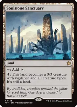 ~ Soulstone Sanctuary ~ NM ~ Foundations ~ MTG ~ - Image 1