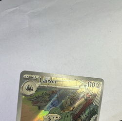 Lairon 184/167 Twilight Masquerade Full Art Ultra Rare Holo Pokemon Card LP - Image 3