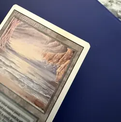 Magic the Gathering Revised Edition Dual Land Underground Sea MP - Image 2