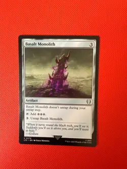 Basalt Monolith U Commander: The Lord of the Rings: Tales of Middle-earth 274 NM - Image 1