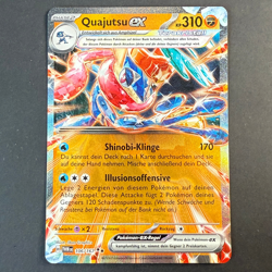 Quajutsu EX 106/167 TWM ✨Double Rare 🟢NM 🇩🇪Deutsch Pokemon Maskerade - Image 2
