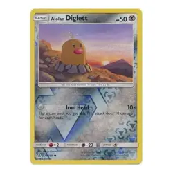 Diglett 78/156 Reverse Holo Ultra Prism Pokemon Card NM - Image 1