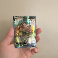 Pokemon Leafeon V Full Art Ultra Rare Holo 200 HP 167/203 Evolving Skies - Image 3