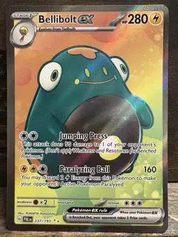 Bellibolt ex 237/193 Pokemon Paldea Evolved Full Art Ultra Rare Holo - Image 1