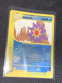 Starmie 44/144 English Reverse Holo Foil - Pokemon Skyridge Booster Box - Image 1