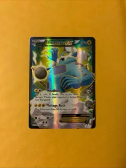 Pokemon Thundurus EX Full Art Ultra Rare Holo Roaring Skies 98/108 170HP - Image 1
