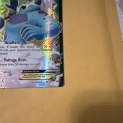 Pokemon Thundurus EX Full Art Ultra Rare Holo Roaring Skies 98/108 170HP - Image 3