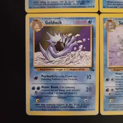 Pokemon TCG Fossil Lot - Vintage 1999 WoTC - Psyduck Golduck Seadra & More! - Image 3