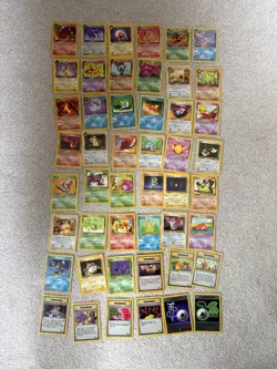 (NM) Pokemon Team Rocket Complete Common & Uncommon Set #32-82 - Image 1