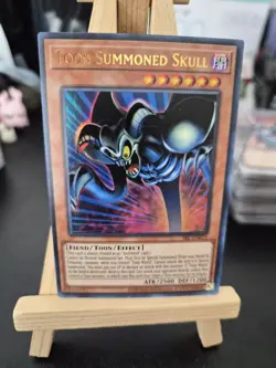 Yugioh Toon Summoned Skull SRL-EN073 25th anniversary ultra rare NM - Image 1