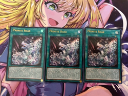 Yugioh 3x Primite Roar MP25-EN252 2025 Mega-Pack Ultra Rare 1st Edition NM - Image 1