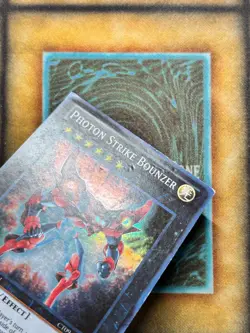 Yugioh Photon Strike Bounzer CT09-EN022 Super Rare Limited Edition MP - Image 2