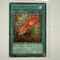 Yugioh A Feather Of The Phoenix FET-EN037 1st Edition Ultimate Rare - Image 1