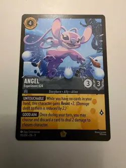 Angel Experiment 624 191/204 NON FOIL Legendary Winterspell Disney Lorcana - Image 1
