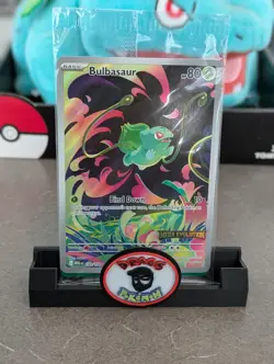 Pokemon Card Sealed BULBASAUR Stamped Prerelease Promo 133/132 Mega Evolution - Image 1