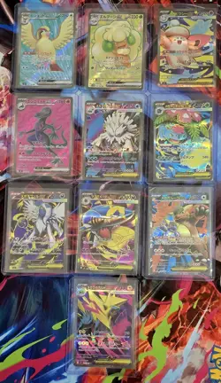 10x Japanese Pokemon EX Full Art Card Bundle Job Lot SR Secret Rare NM Near Mint - Image 2
