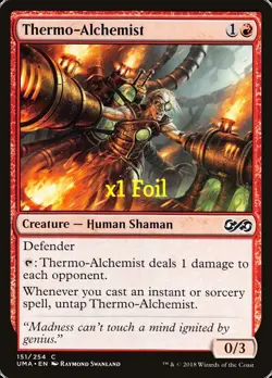 MTG Foil Ultimate Masters UMA Thermo-Alchemist MINT - Image 1