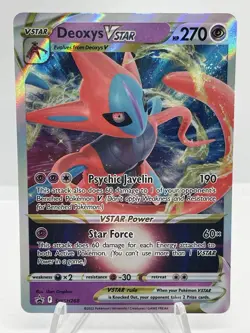 Deoxys VSTAR Full Art Promo SWSD SWSH: Sword & Shield Promo Cards SWSH268 NM - Image 1