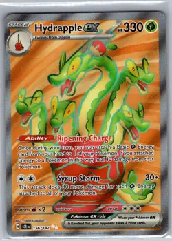 Hydrapple ex 156/142 SV07: Stellar Crown - Pokemon Card - NM - Image 1