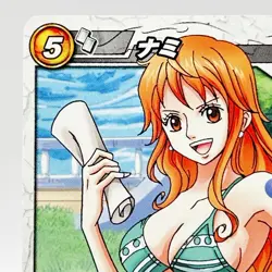 27 85 Nami Miracle Battle Carddass One Piece Card TCG CCG Japan Anime 2011 F/S - Image 2