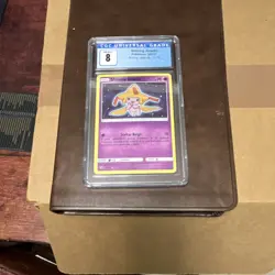 CGC 8 Shining Jirachi 42/73 Shining Legends Shiny Holo Rare Pokemon Card - Image 1