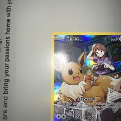 Eevee TG11/TG30 Brilliant Stars Trainer Gallery Pokemon Card - Image 2