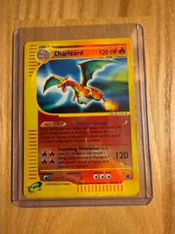 Pokemon Charizard Expedition Base Set Reverse Holo Rare Card 40/165 HP Condition - Image 1