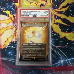 2025 MTG SECRET LAIR DROP SONIC #2081 SUPER STATE PSA 9 - Image 1