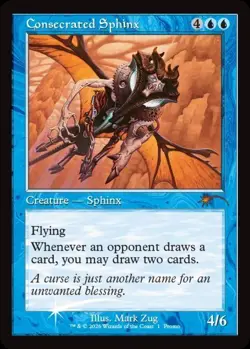 RETRO FOIL CONSECRATED SPHINX PROMO FESTIVAL IN A BOX LAS VEGAS 2026 MAGICCON - Image 1