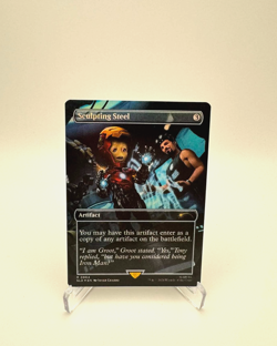 Sculpting Steel - Borderless Foil - Secret Lair - MTG NM - Image 1