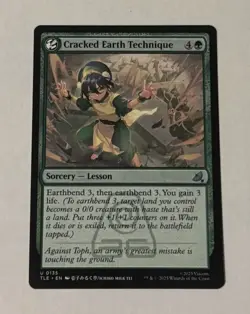 MTG Cracked Earth Technique - Avatar: The Last Airbender: Eternal-Legal NM - Image 1