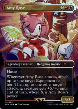 Amy Rose (Rainbow Foil) 2083 Magic: The Gathering Secret Lair Drop Series NM - Image 1
