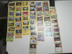 Pokemon TCG: Stormfront NON-Holo Card Lot of 52 Cards - Image 1