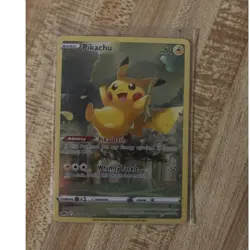 Pokemon Pikachu GG30/GG70 Crown Zenith Galarian Gallery Ultra Rare Holo English - Image 1