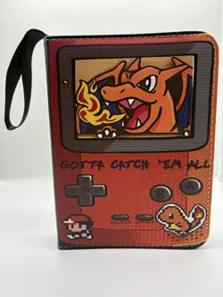 Album Classeur Pokemon Dracaufeu Pikachu Capacite 400 Cartes Neuf Sous Blister - Image 1