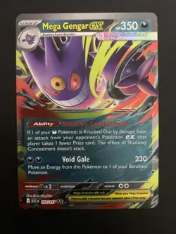 Mega Gengar EX 125/217 Ascended Heroes Pokemon TCG - Image 2