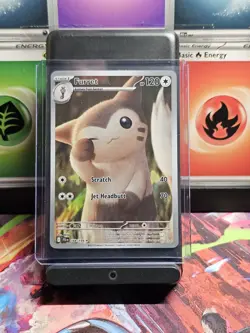 Pokemon Furret 168/159 SV09: Journey Together Illustration Rare Holo - Image 1
