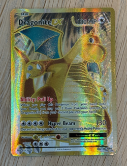 Pokemon Dragonite EX Full Art Holo Ultra Rare 106/108 Evolutions - Image 1