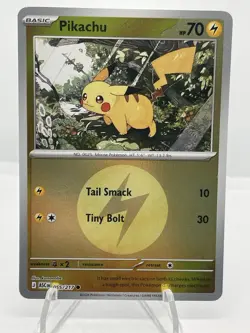 Pikachu ME: Ascended Heroes (Energy Pattern) 055/217 NM Reverse Holofoil Pokemon - Image 1