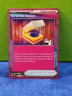 Play! Pokemon Prize Pack Series 7 Scramble Switch SSP 186/191 - Image 1