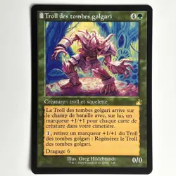 TROLL DES TOMBES GOLGARI MTG RETRO RVR - CARTE MAGIC THE GATHERING FR NEUF - Image 1