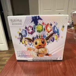 Pokemon TCG Prismatic Evolutions Elite Trainer Box Collectors Edition Eevee 2024 - Image 1